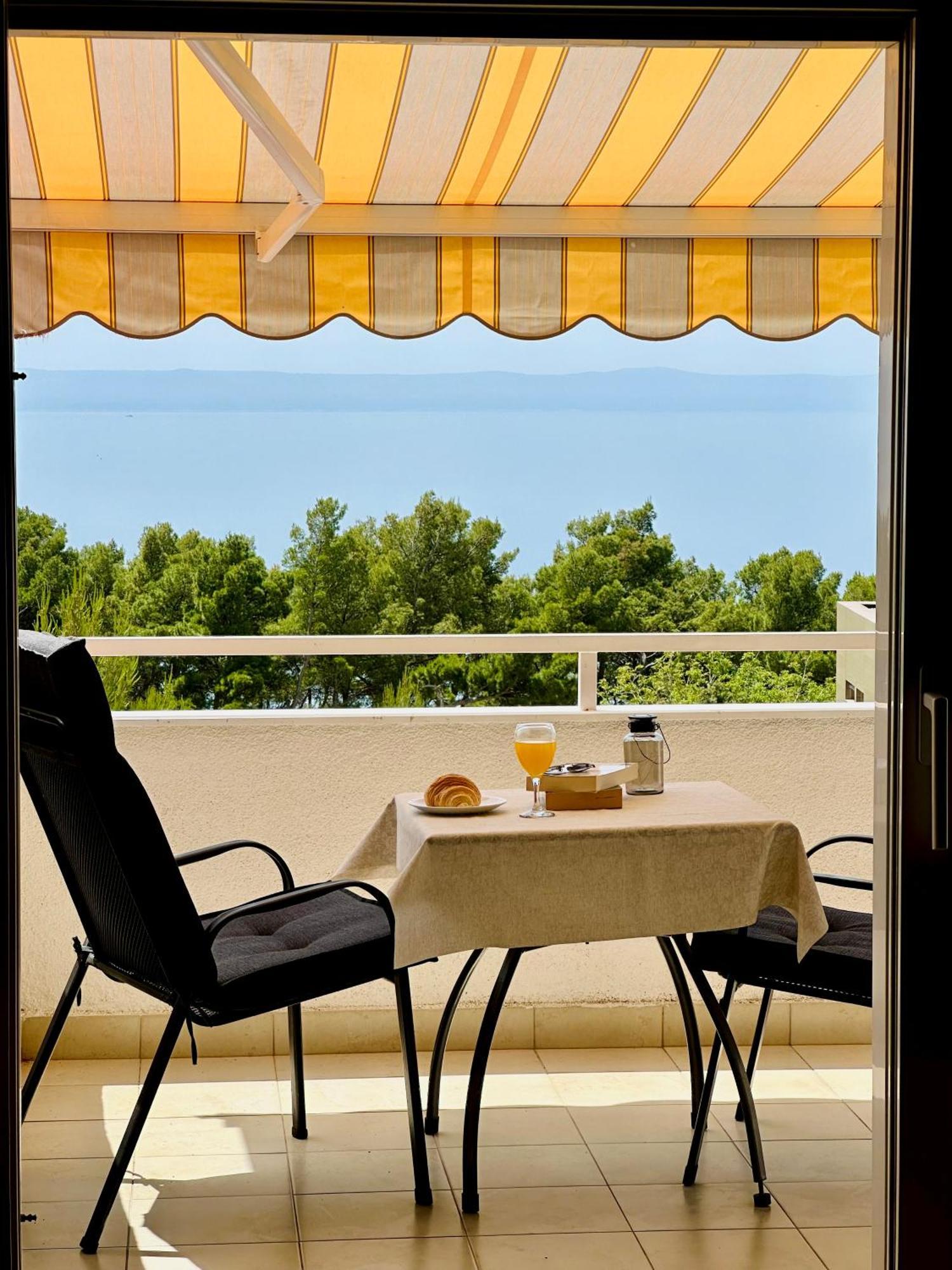 מאקרסקה Penthouse Studio With Sea View מראה חיצוני תמונה