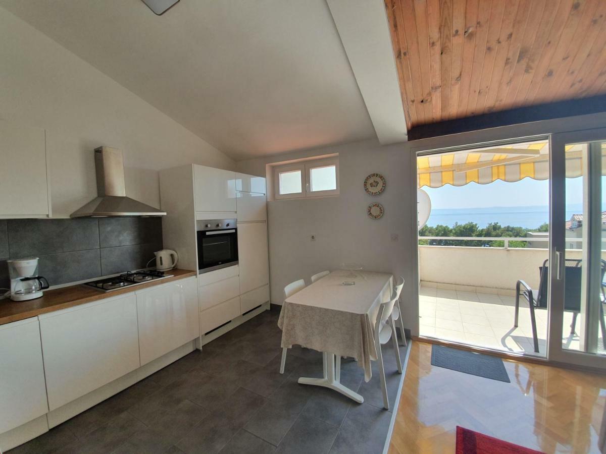 מאקרסקה Penthouse Studio With Sea View מראה חיצוני תמונה